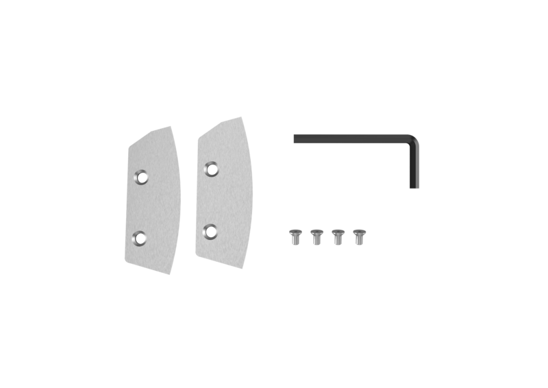 AB0800I JEU DE LAMES (2PCS), MÈCHE À GLACE, TARIÈRE ITA0800